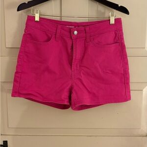 Old Navy Women's Bright Pink Jean Shorts